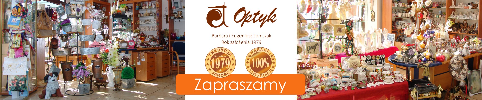 Zakład Optyczny Barbara i Eugeniusz Tomczak - Upominki